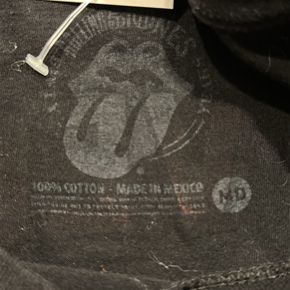 The Rolling Stones Las Vegas 50 years, black cotton T-shirt, size medium - Picture 4 of 7